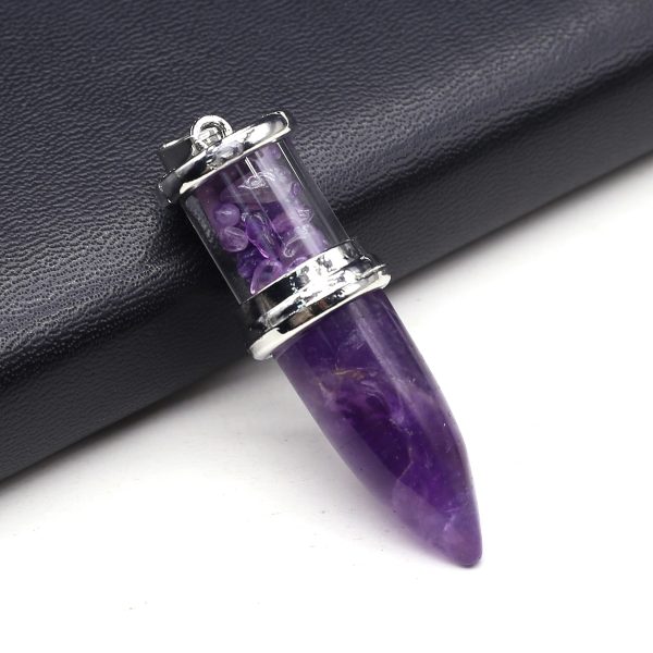 Glass & Gemstone Pendulum